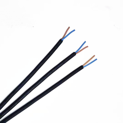 Certificação flexível de borracha elétrica do UL CCC do VDE do cabo isolado de 2G 0.75mm