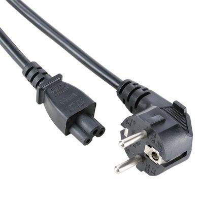 qualidade  EU VDE Power Cord Black Home Appliance Laptop Extension Cable fábrica