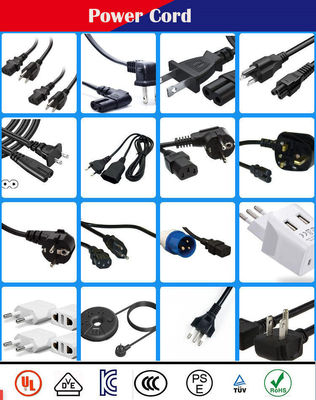 qualidade  Argentina SAA Power Cord IEC Female BS Male For Computer Laptop fábrica