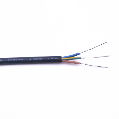 3X0.75mm2 cabo flexível revestido de borracha do cabo H05RN-F EPR CSP